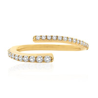 Zilveren ring met zirkonen