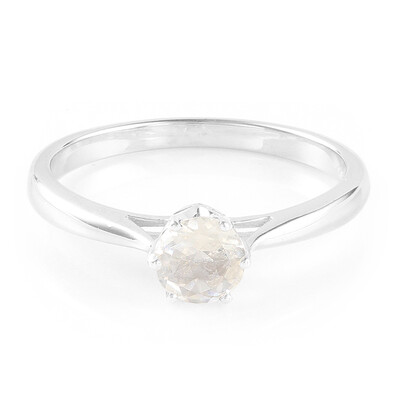 Zilveren ring met een Orthoklaas