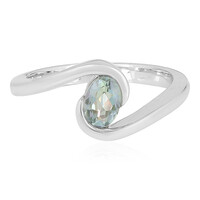 Zilveren ring met een Mountain Lake Kwarts