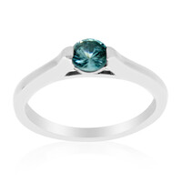 Zilveren ring met een Ratanakiri zirkoon