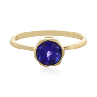 Gouden ring met een tanzaniet (Adela Gold)