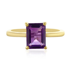 Zilveren ring met een amethist