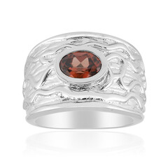 Zilveren ring met een roze zirkoon