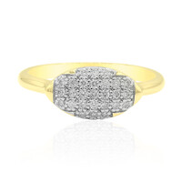 Gouden ring met Diamanten SI2 (G)
