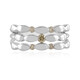 Gouden ring met een SI2 Champagne Diamant