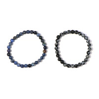 Armband met dumortierieten