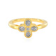 Zilveren ring met een I2 (I) Diamant