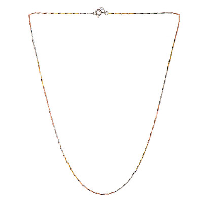 Zilveren halsketting (MONOSONO COLLECTION)