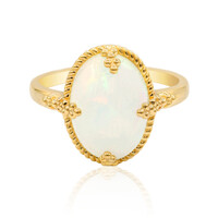 Gouden ring met een Welo-opaal (Adela Gold)