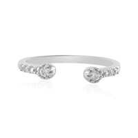 Zilveren ring met zirkonen (Adela Silber)