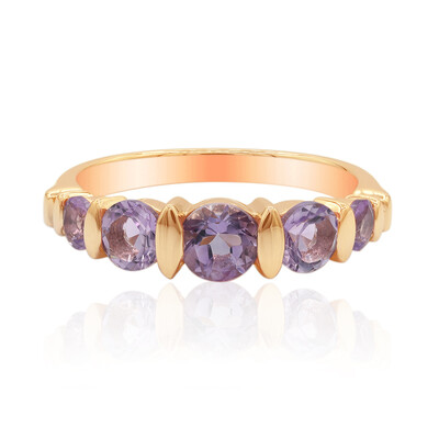 Zilveren ring met een amethist
