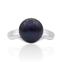 Zilveren ring met een zoetwater kweekparel (TPC)