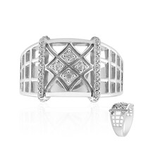 Zilveren ring met zirkonen (Remy Rotenier)