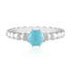 Zilveren ring met een Sleeping Beauty Turkoois (Faszination Türkis)