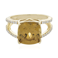 Gouden ring met een Vibhor Zirkoon