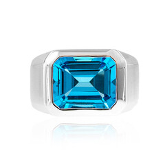 Zilveren ring met een Marambaia-topaas
