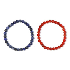 Armband met sodalietstenen