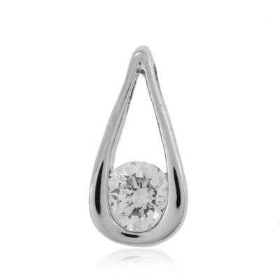 Platinaen hanger met een Loepzuivere (F) Diamant (LUCENT DIAMONDS)