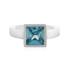 Zilveren ring met een Ratanakiri zirkoon