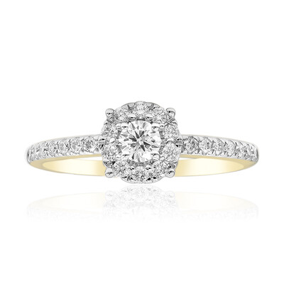 Gouden ring met een Diamant SI1 (G) (Annette)