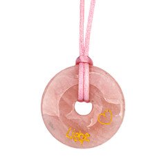Accessoire met een rozen kwarts