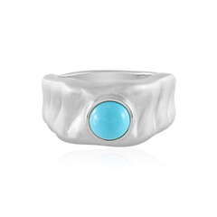Zilveren ring met een Sleeping Beauty Turkoois (de Melo)
