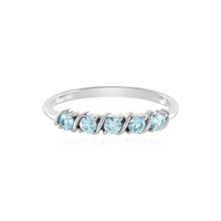 Zilveren ring met Ratanakiri zirkonen