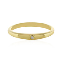 Zilveren ring met een I3 (H) Diamant