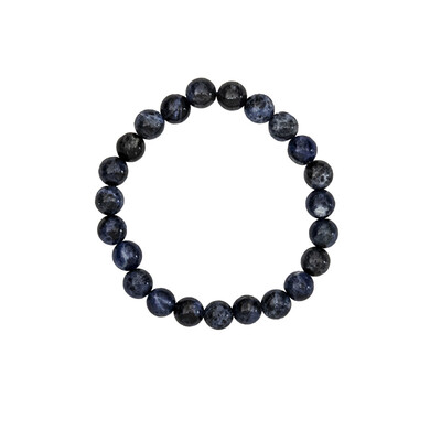 Armband met sodalietstenen