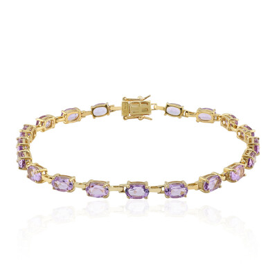 Zilveren armband met lavendel amethisten