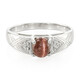 Zilveren ring met een kattenoog-scapoliet