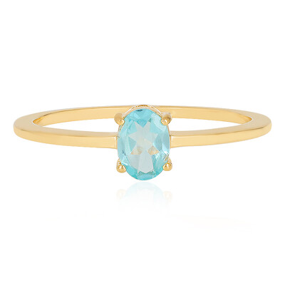 Zilveren ring met een Blauwe apatiet