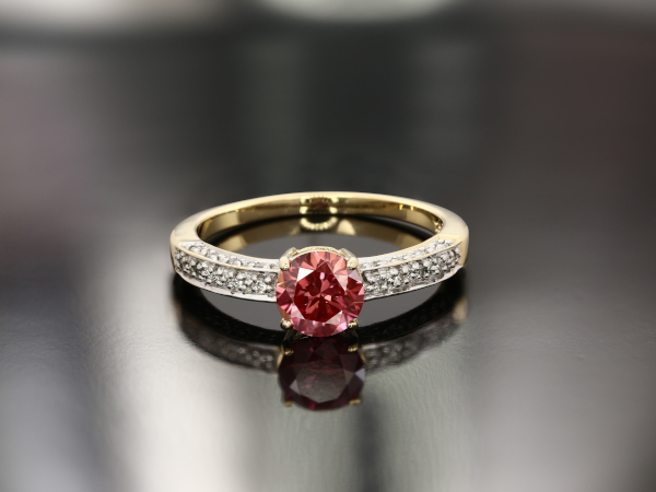 roze vs2 diamant ring